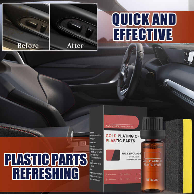 3X Car Plastic Parts Refurbish Agent Interior Coating Dashboard Restor –  Lsm-Car-Sales